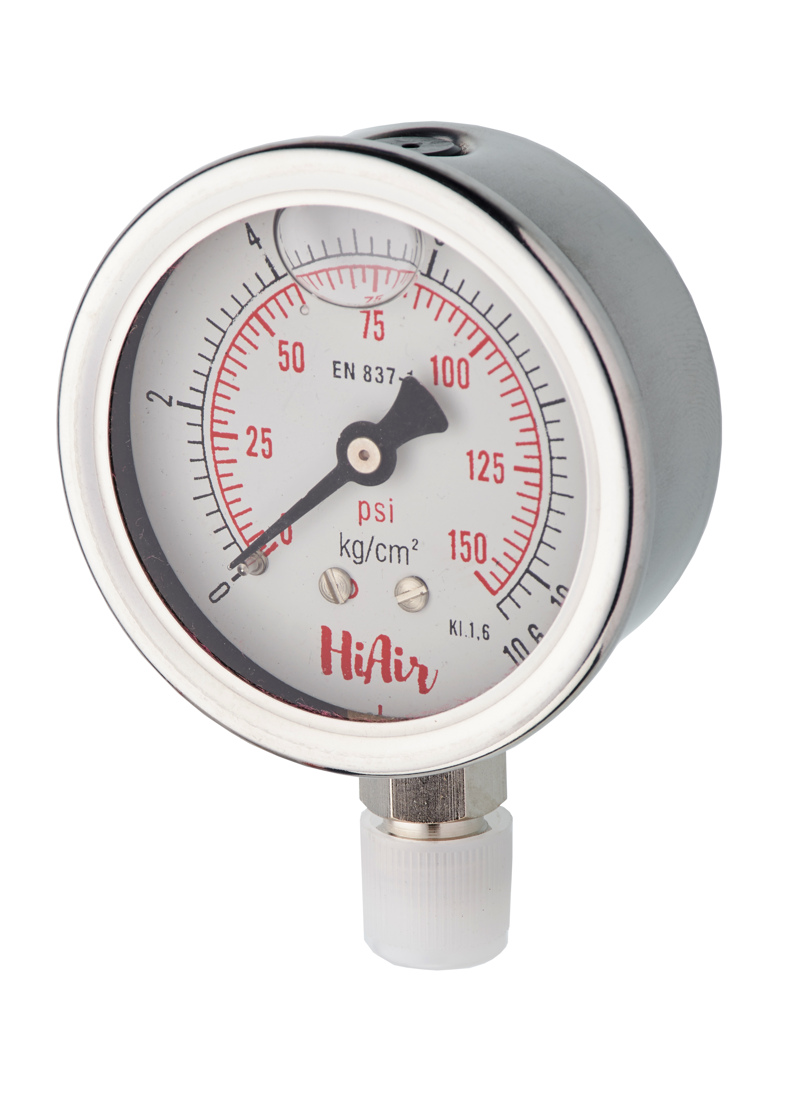 HIGL25BC150 = 0-150psi (0-10kg), 63mm (2.5”)