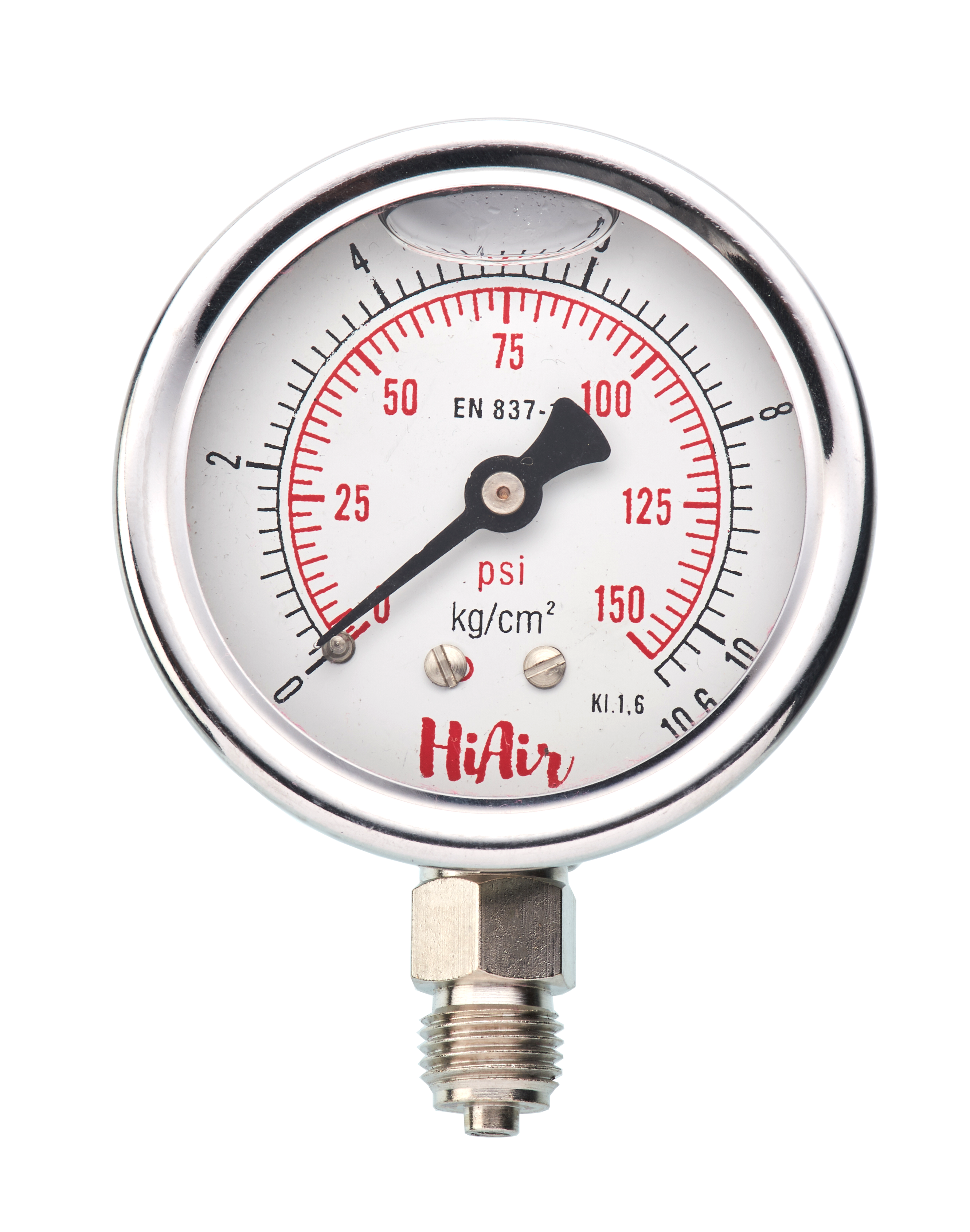 HIGL25BC150 = 0-150psi (0-10kg), 63mm (2.5”)