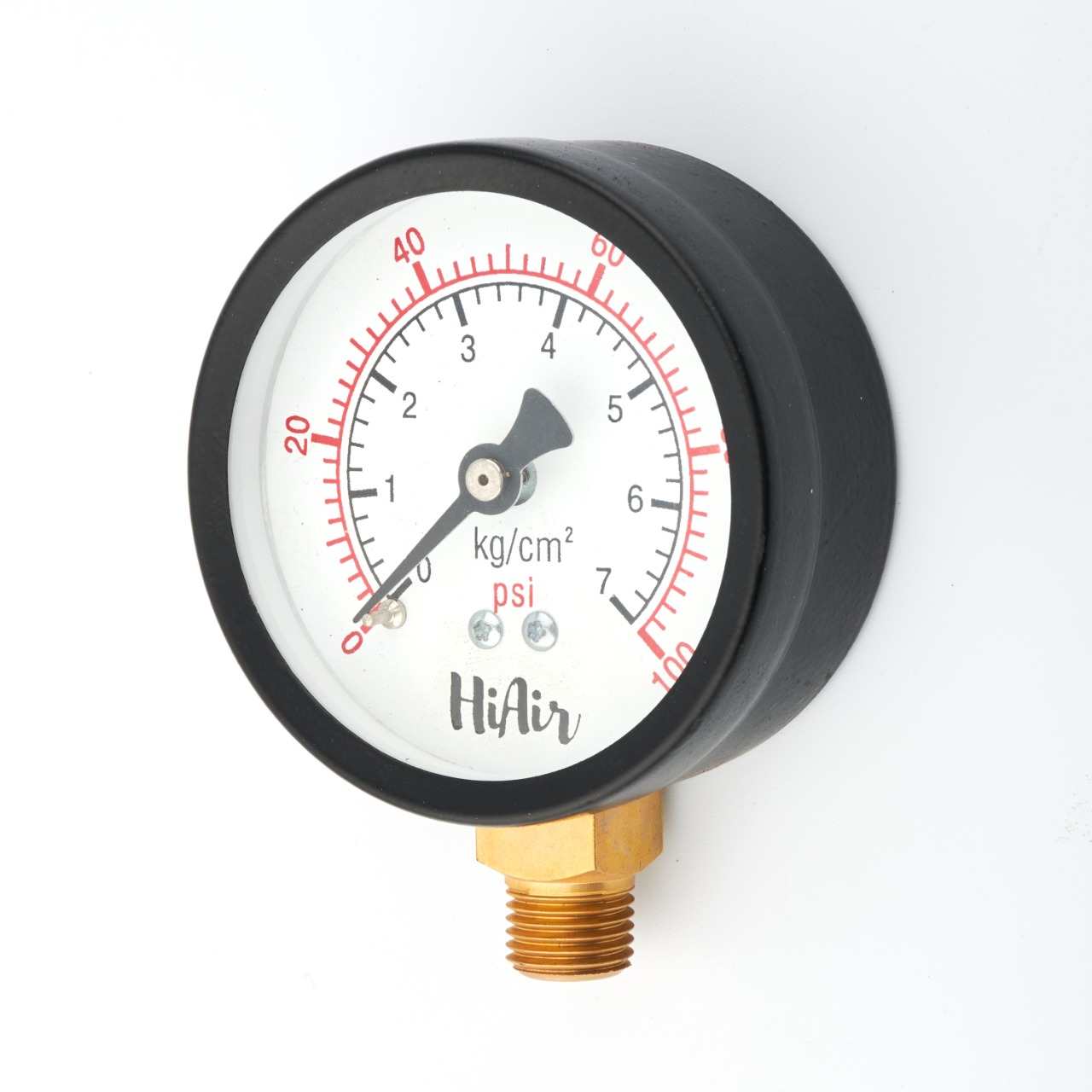 HIU25DCBE100 = 0-100psi (0-7 kg), 63mm (2.5”)