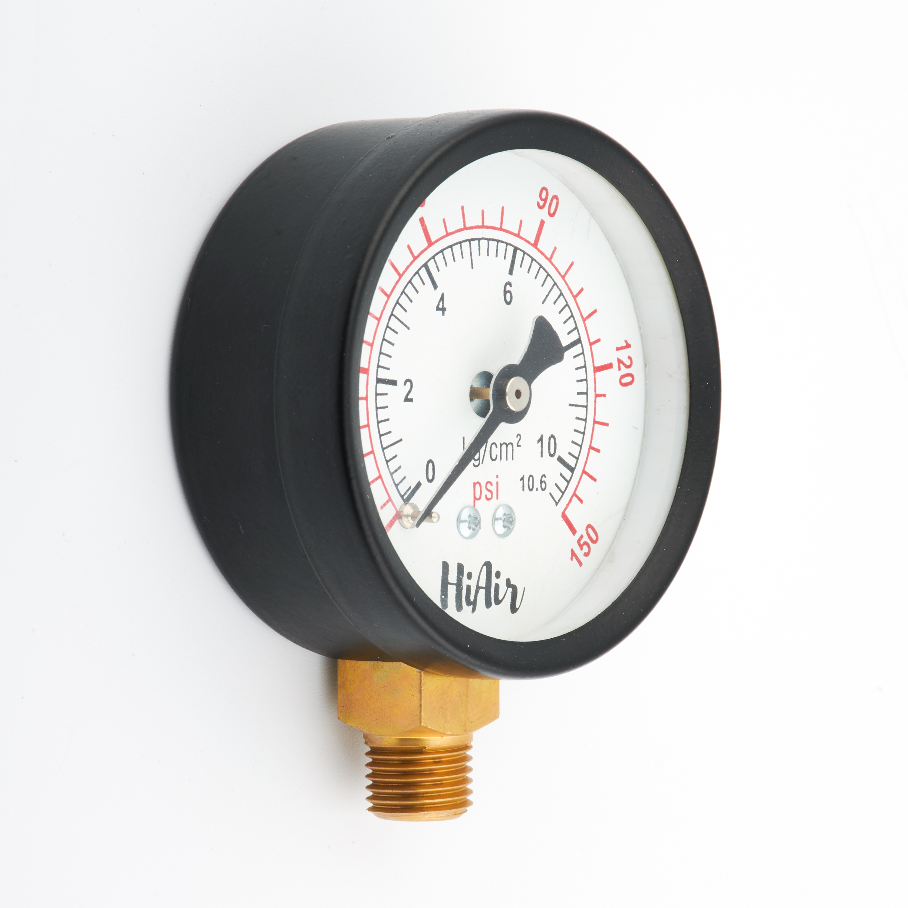 HIU25DCBE150 = 0-150psi (0-10kg), 63mm (2.5”)