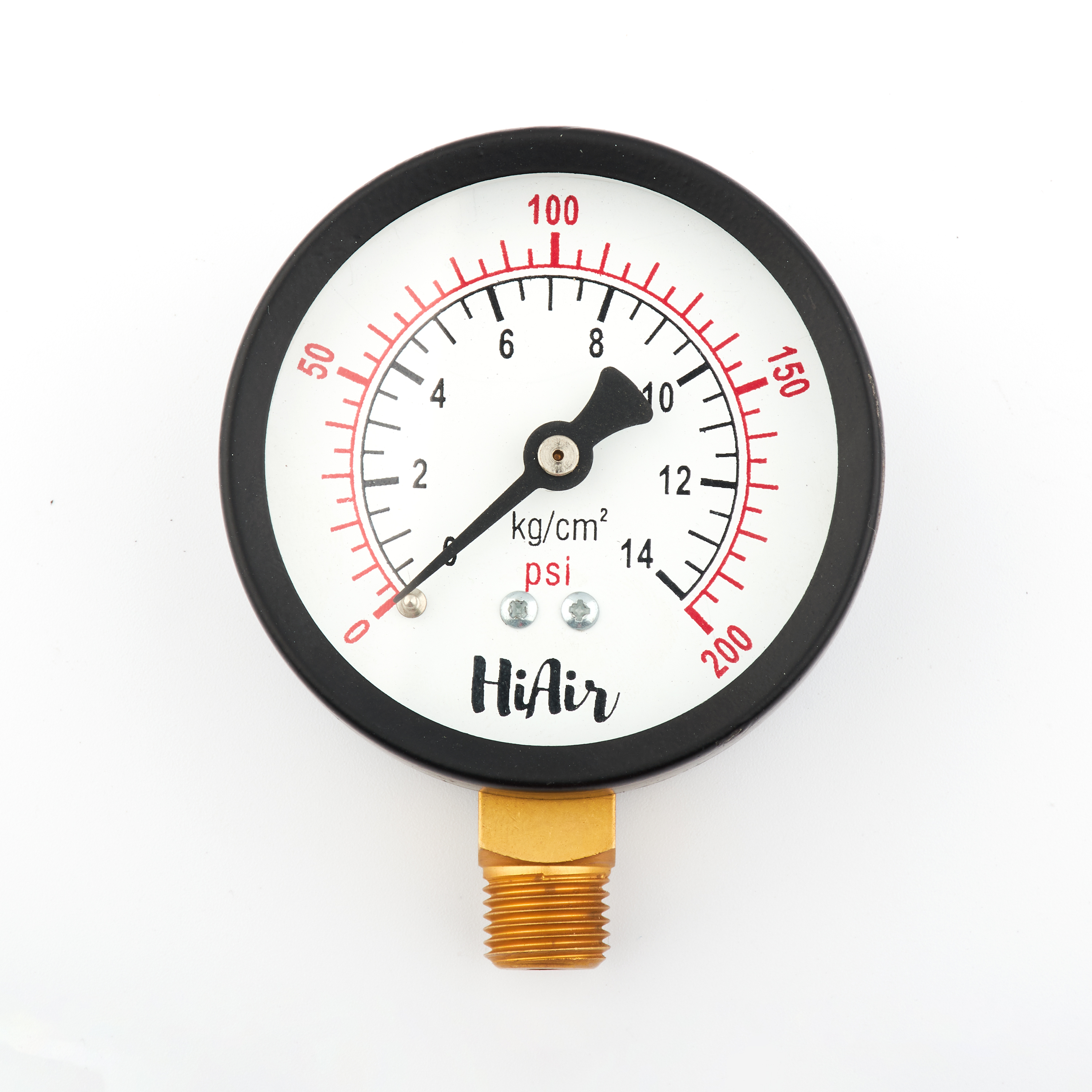 HIU25DCBE200 = 0-200psi (0-14kg), 63mm (2.5”)