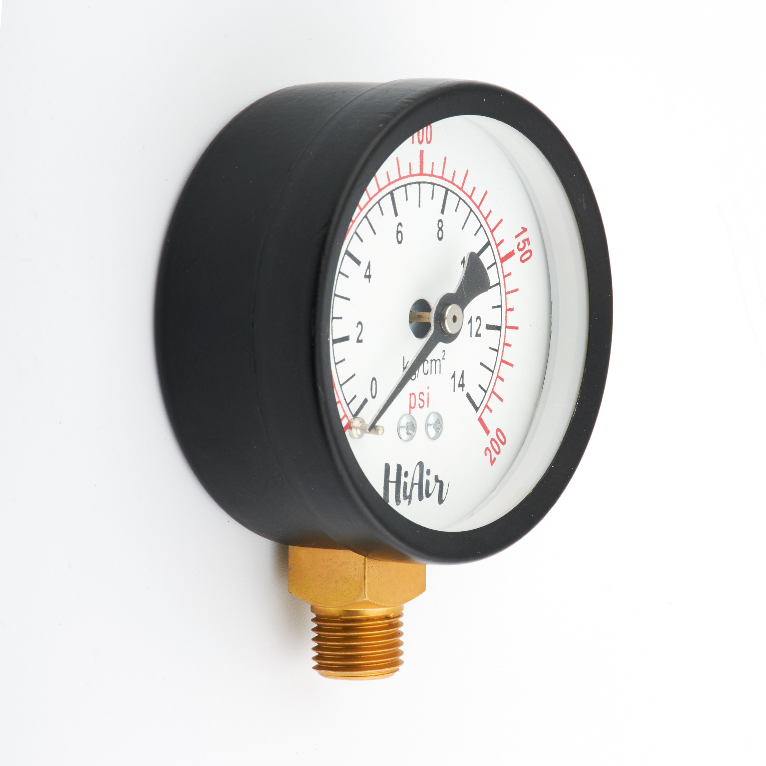 HIU25DCBE200 = 0-200psi (0-14kg), 63mm (2.5”)