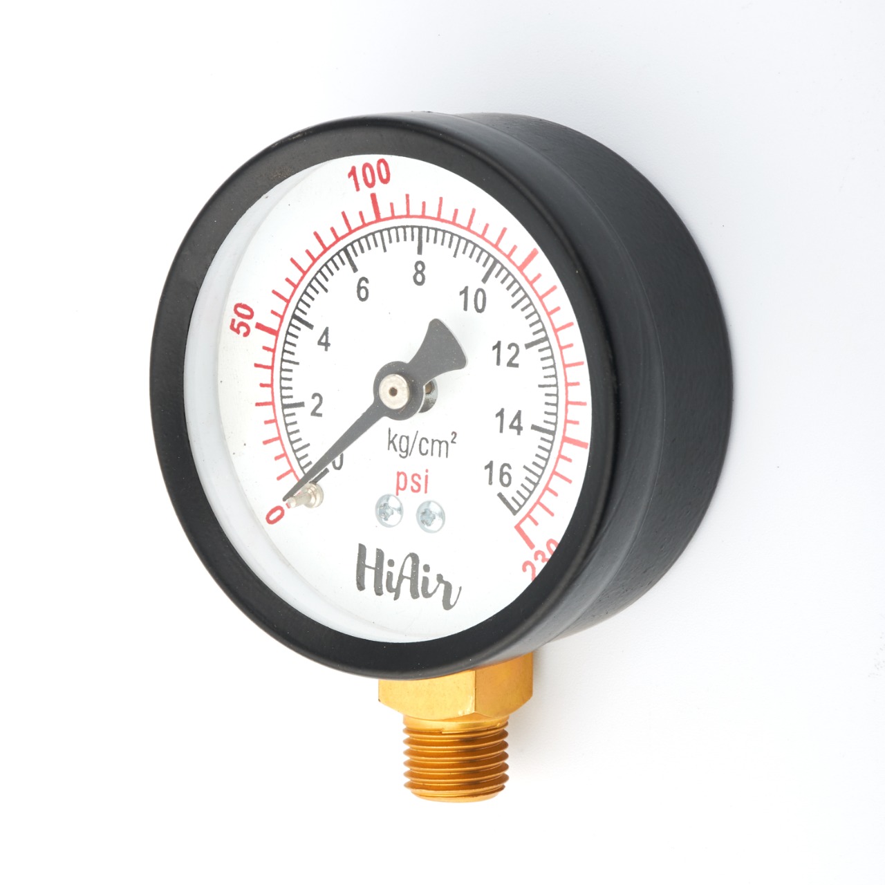 HIU25DCBE230 = 0-230psi (0-16kg), 63mm (2.5”)