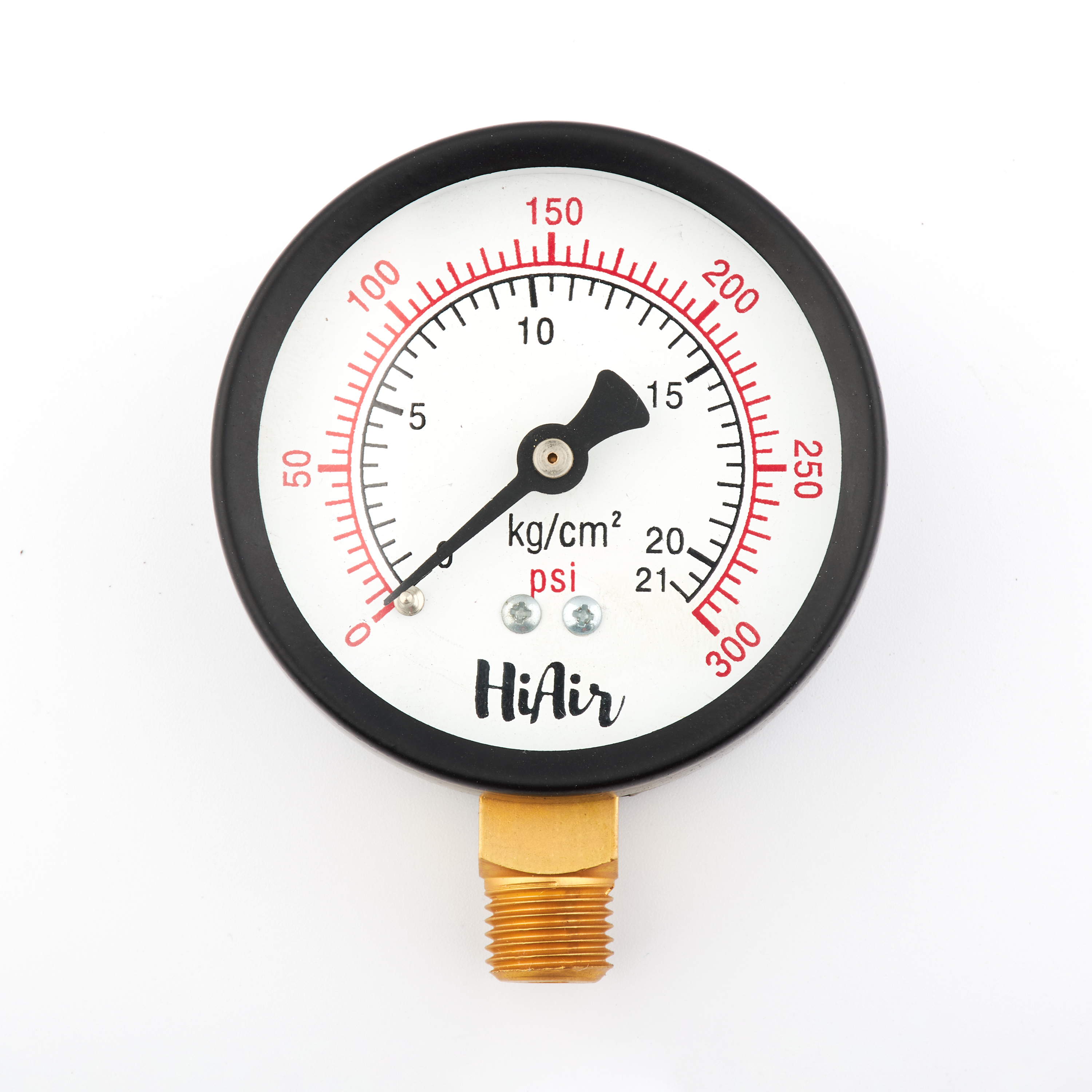 HIU25DCBE300 = 0-300psi (0-21kg), 63mm (2.5”)