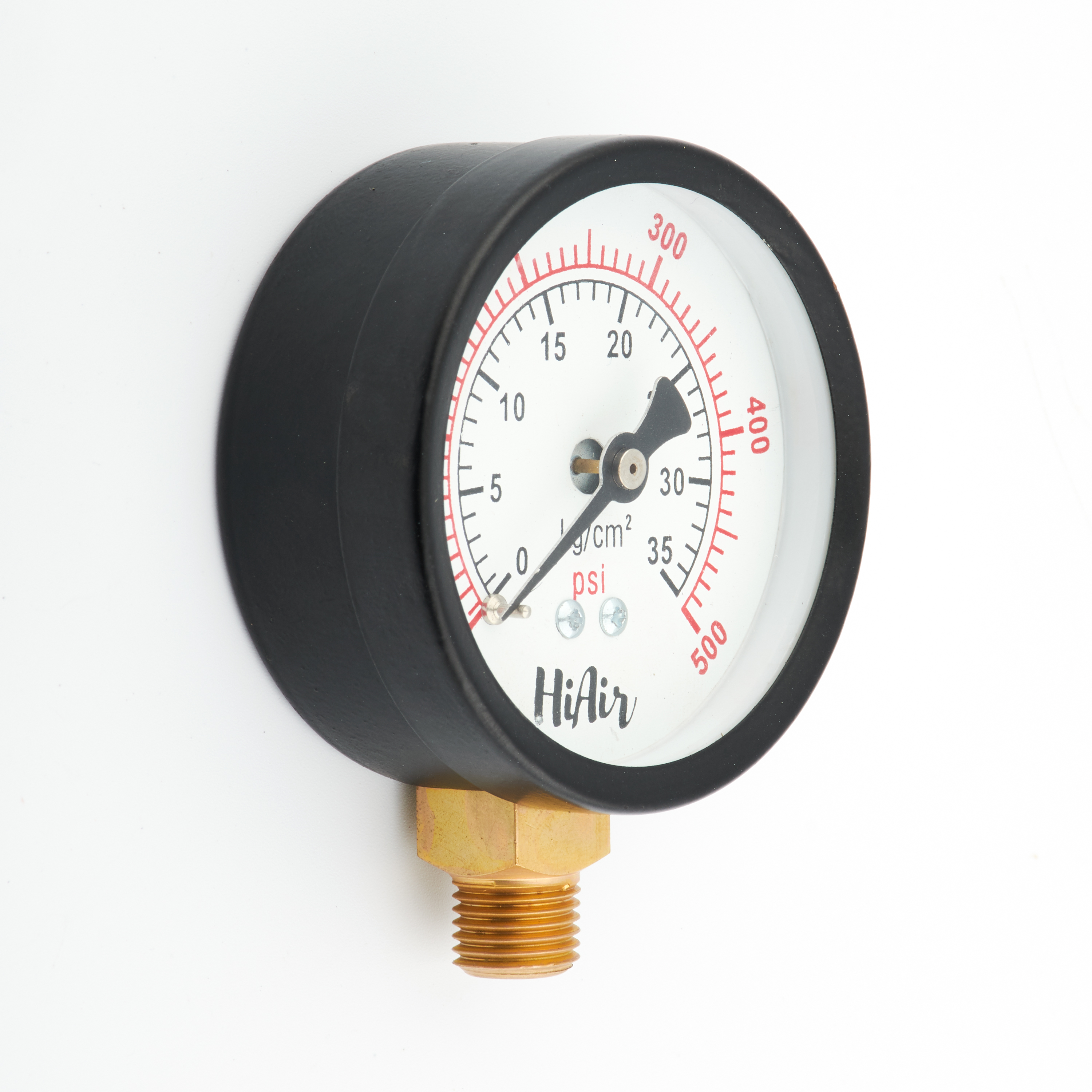 HIU25DCBE500 = 0-500psi (0-35kg), 63mm (2.5”)