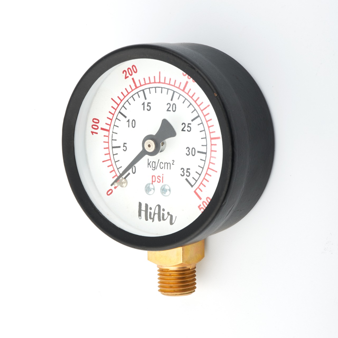 HIU25DCBE500 = 0-500psi (0-35kg), 63mm (2.5”)