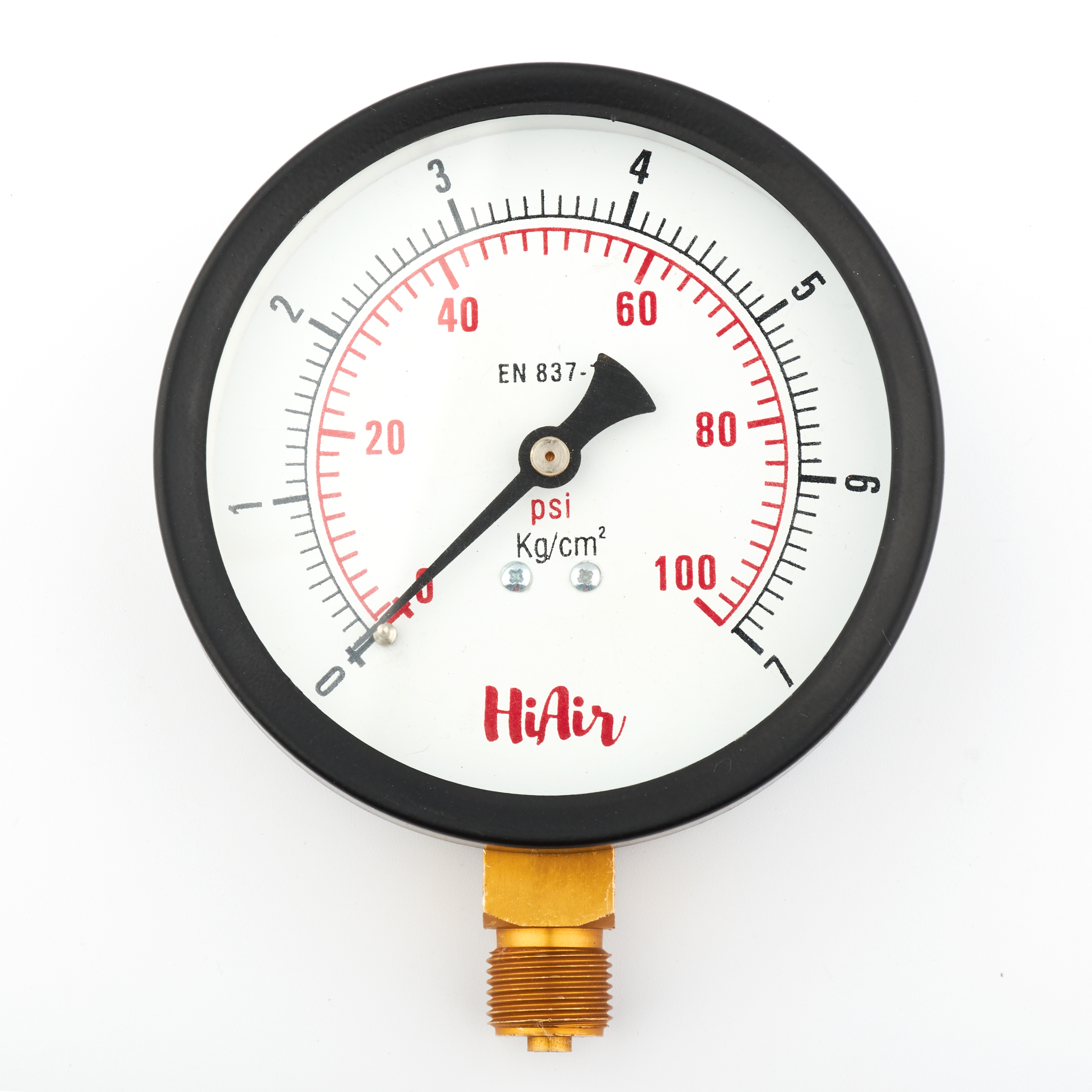 HIU4DCBE100 = 0-100psi (0-7kg), 100mm (4”)