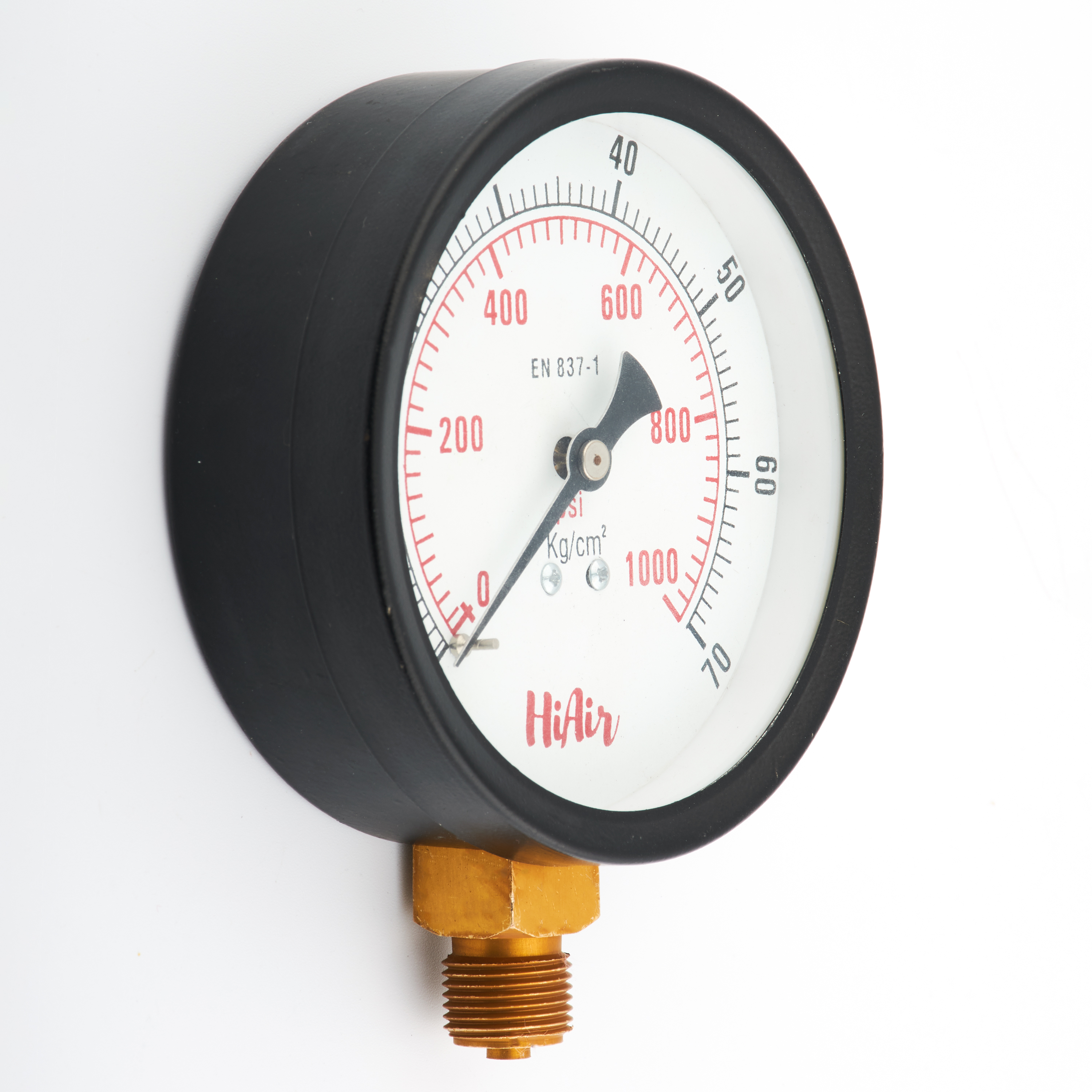 HIU4DCBE1000 = 0-1000psi (0-70kg), 100mm (4”)