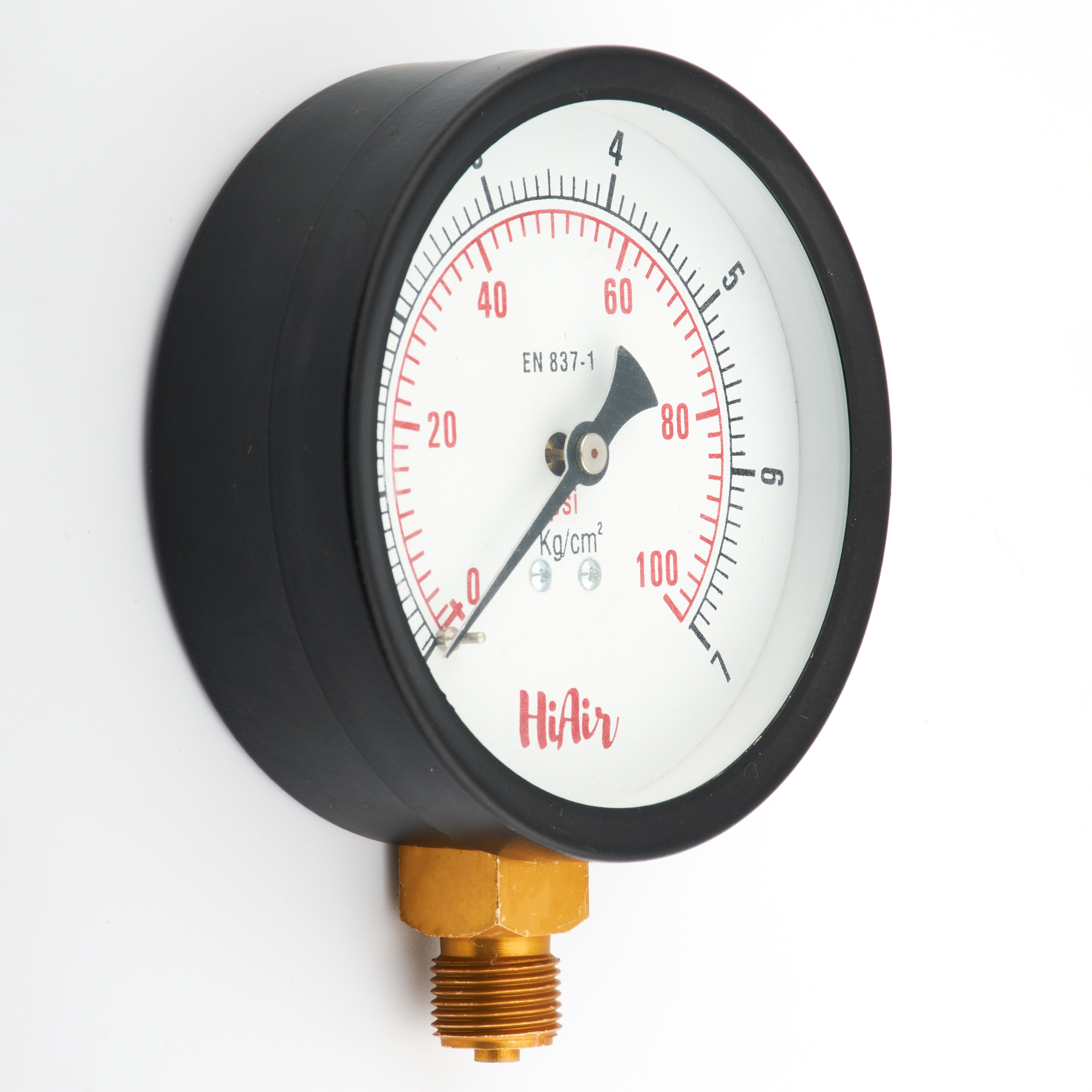 HIU4DCBE100 = 0-100psi (0-7kg), 100mm (4”)