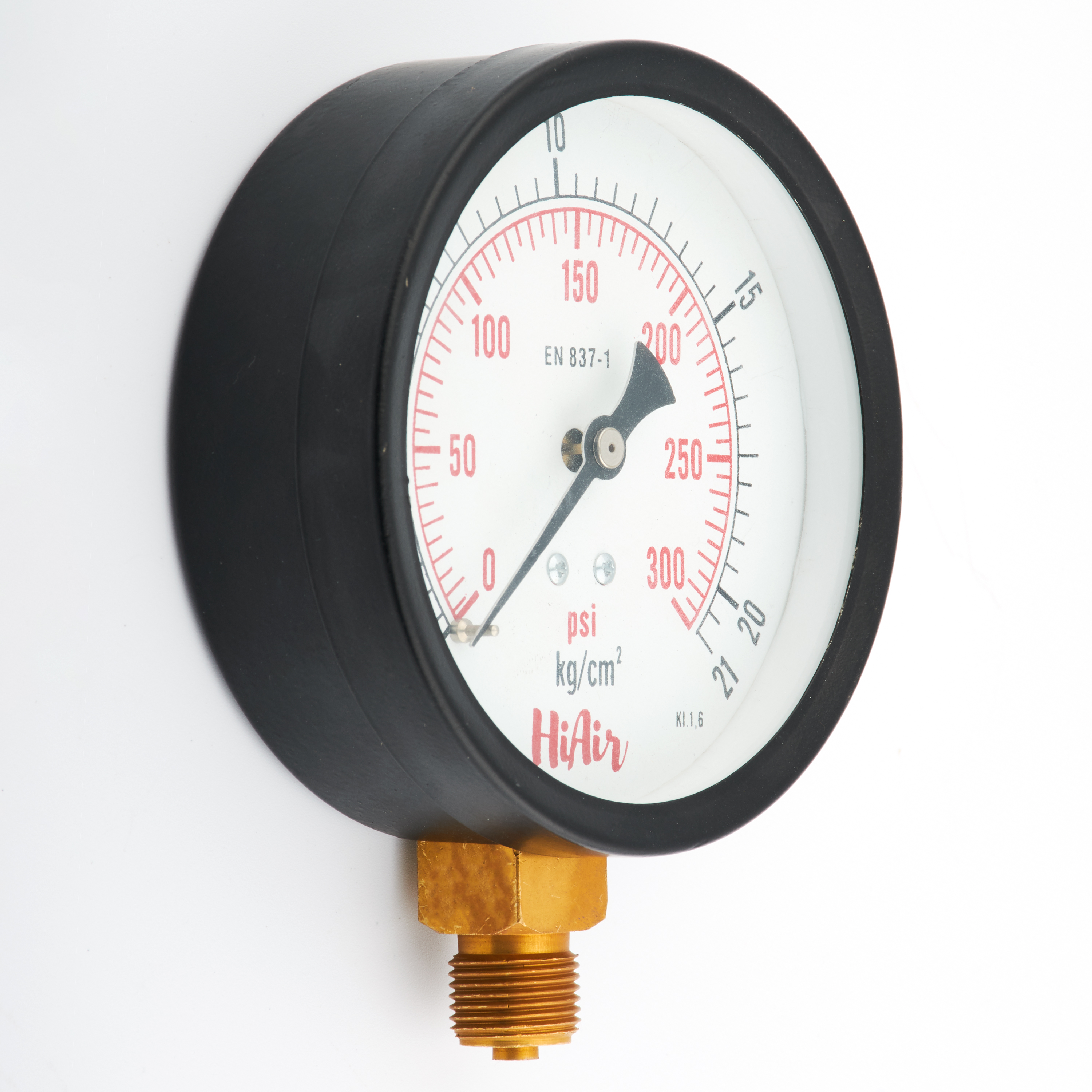 HIU4DCBE300 = 0-300psi (0-21kg), 100mm (4”)