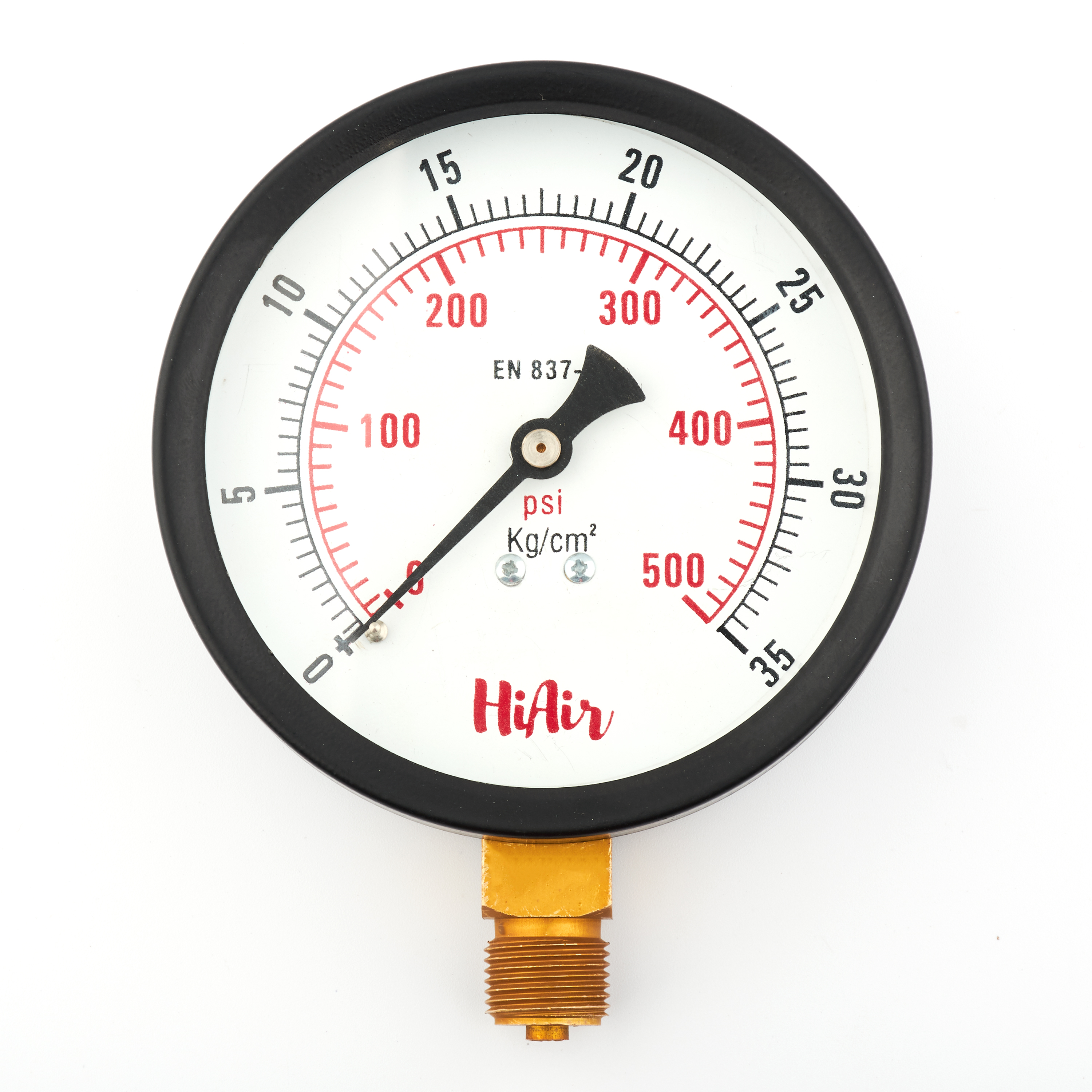 HIU4DCBE500 = 0-500psi (0-35kg), 100mm (4”)
