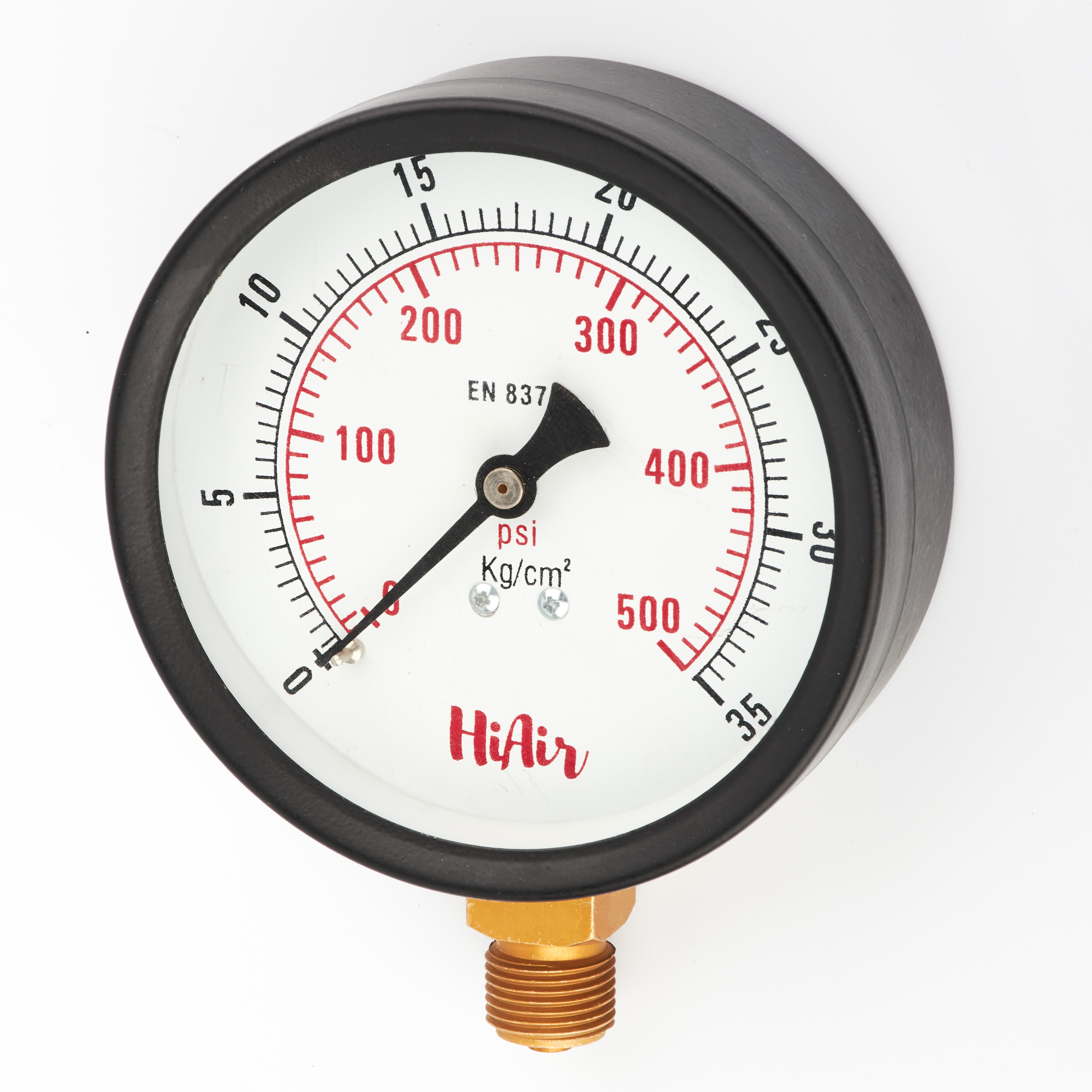 HIU4DCBE500 = 0-500psi (0-35kg), 100mm (4”)