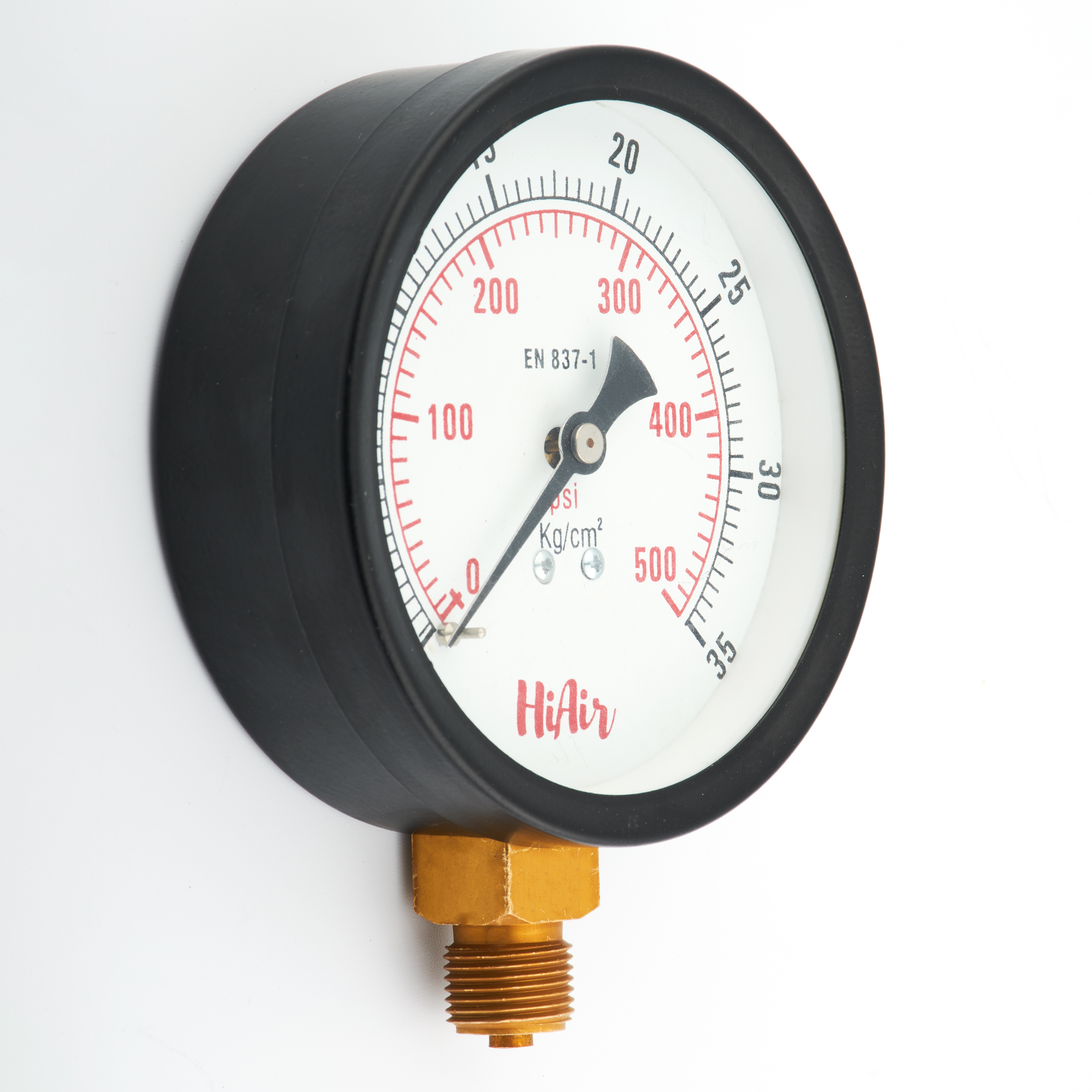 HIU4DCBE500 = 0-500psi (0-35kg), 100mm (4”)