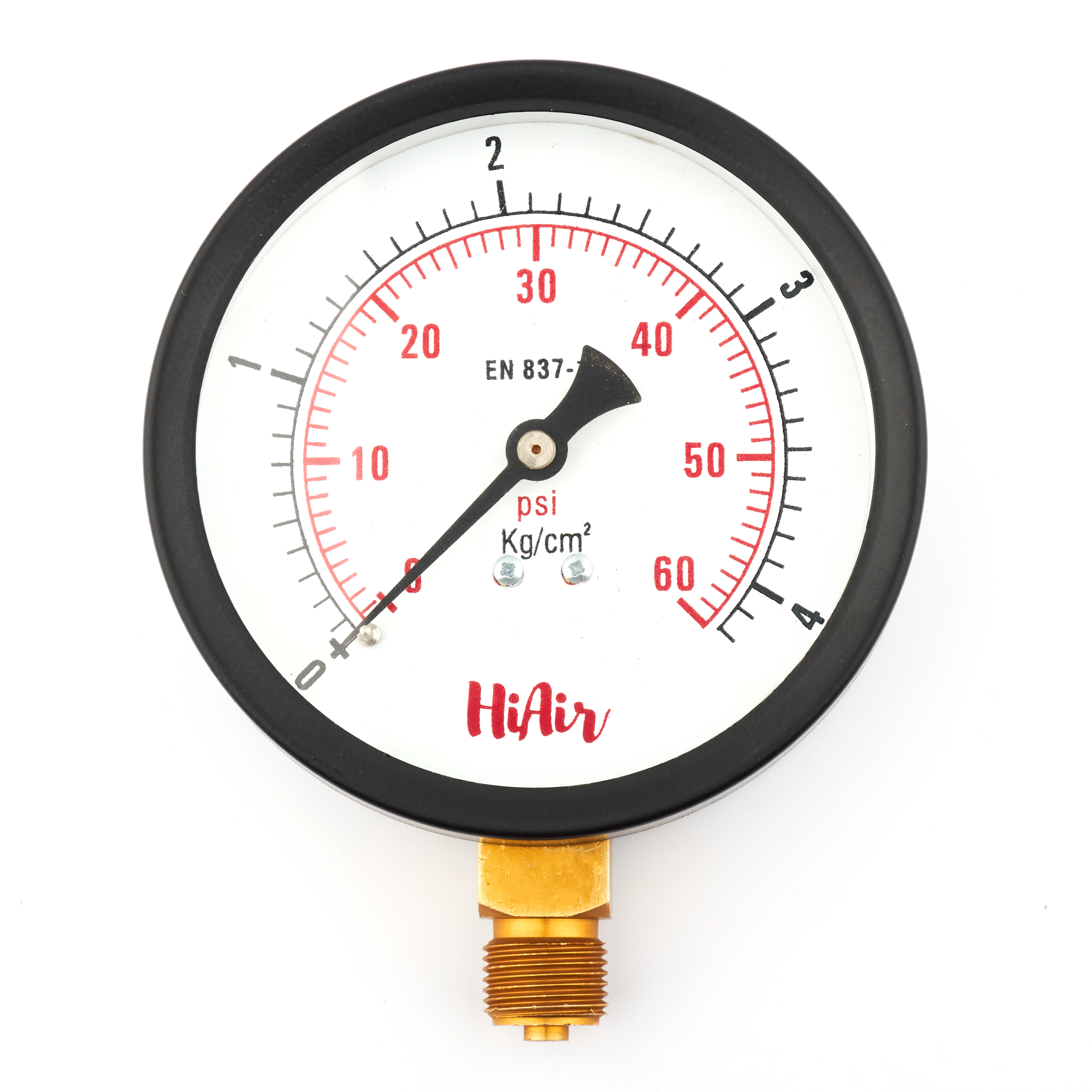 HIU4DCBE60 = 0-60psi (0-4kg), 100mm (4”)