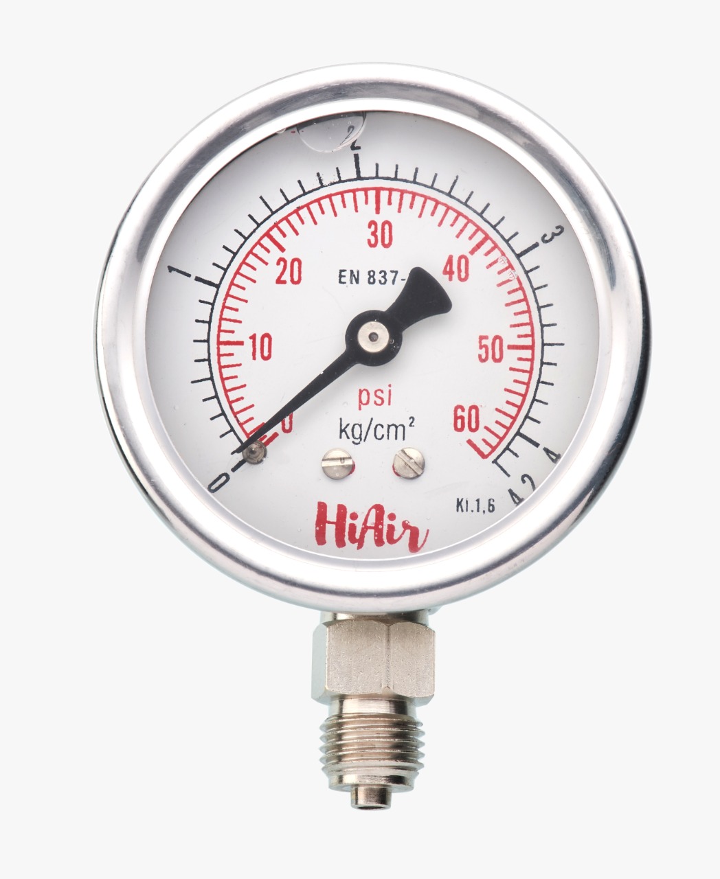 HIGL25BC60 = 0-60psi (0-4kg), 63mm (2.5”)