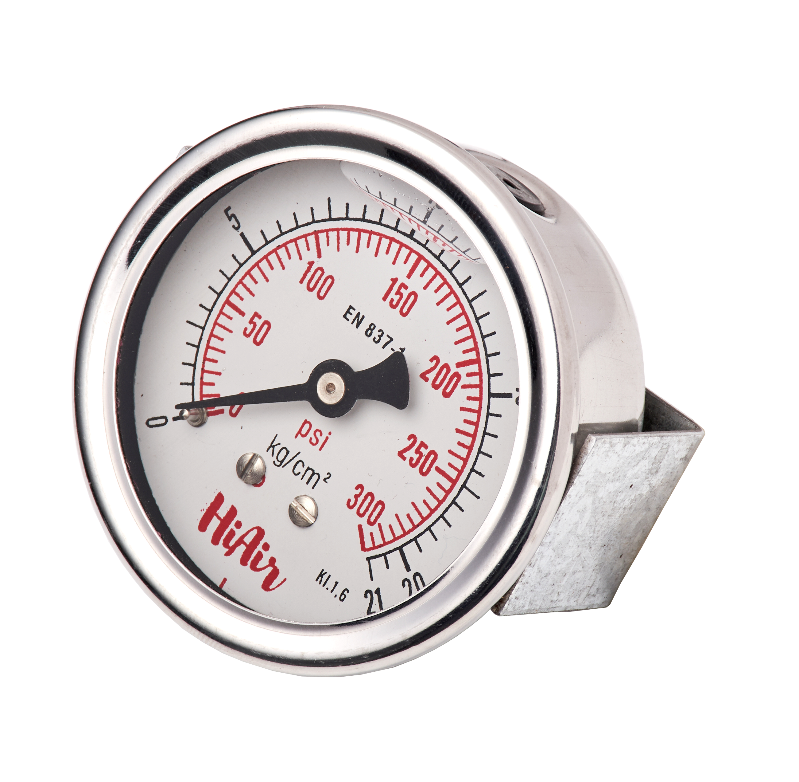 HIGL25BC300 = 0-300psi (0-21kg), 63mm (2.5”)