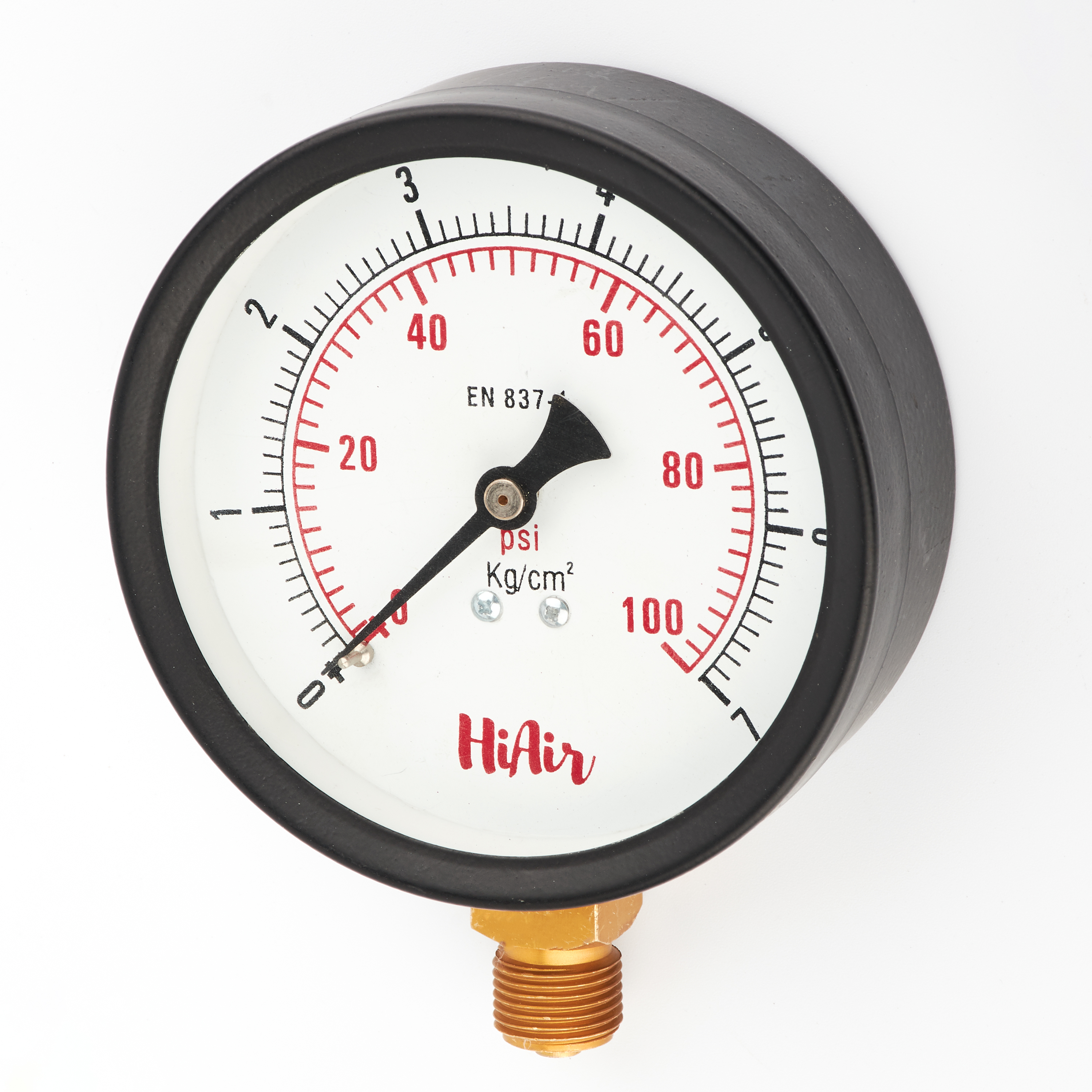 HIU4DCBE100 = 0-100psi (0-7kg), 100mm (4”)
