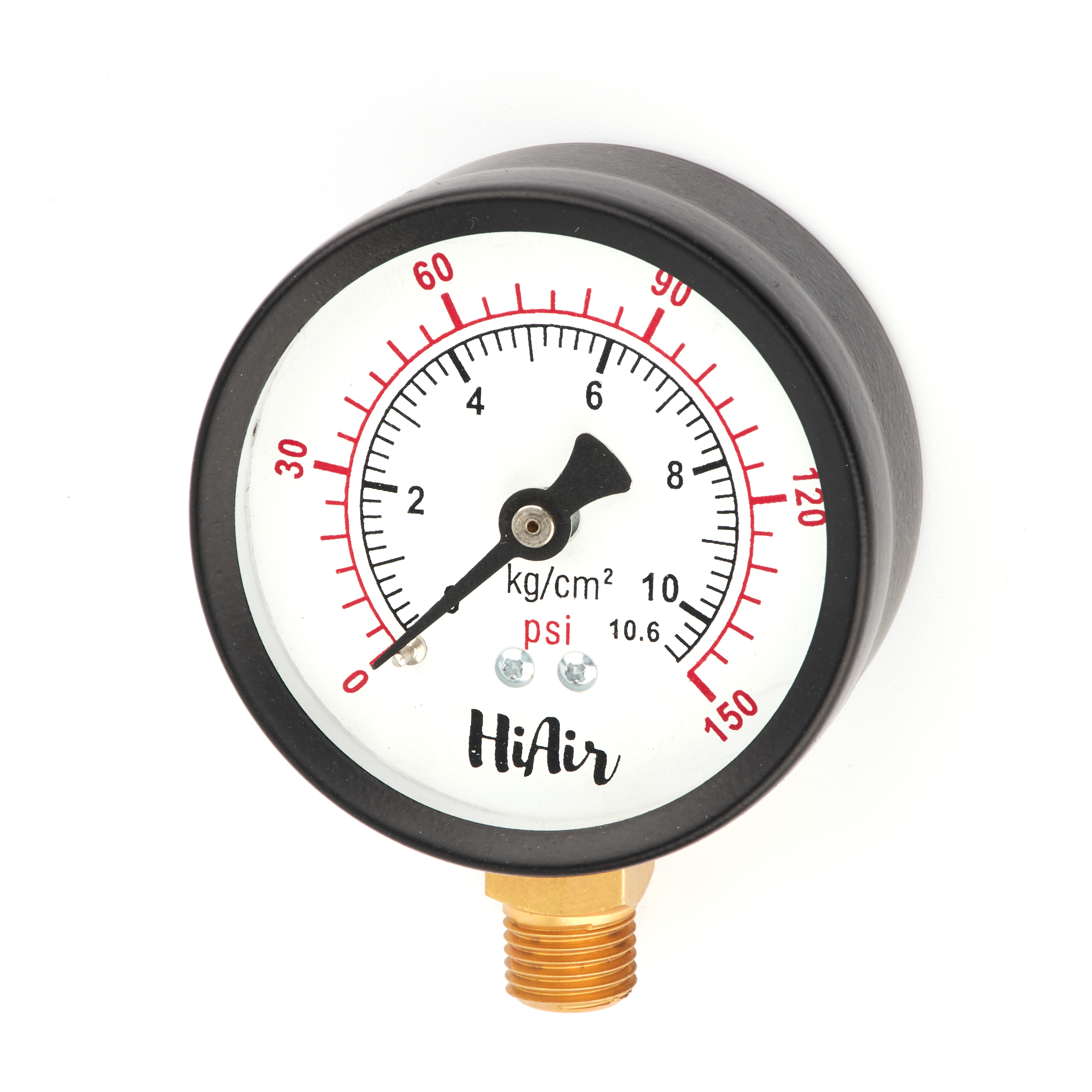 HIU25DCBE150 = 0-150psi (0-10kg), 63mm (2.5”)